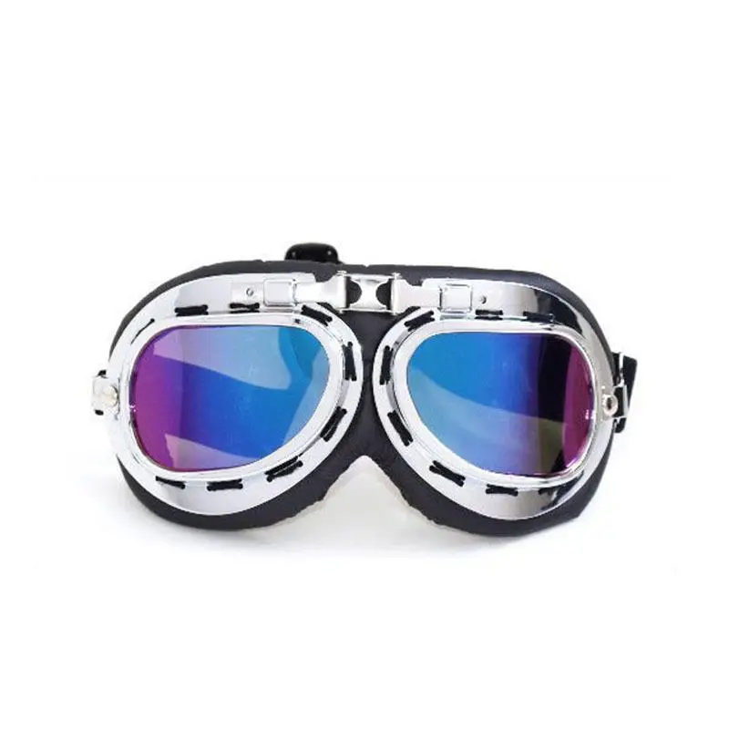 

Adeeing Outdoor Pilot Goggles Anti-shock Anti-sand Goggles Vintage Sports Goggles goggles for motorcycle full frame