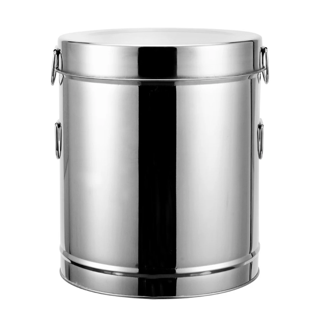 

6.5L Stainless Steel Resist Insect Moistureproof Rice Container Grain Storage Box Flour Food Container for Kitchen