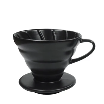 

Ceramic Coffee Cup Espresso Coffee Cup Origami Filter Cups V60 Funnel Drip Hand Cup Filters Coffee Accessories For Competition