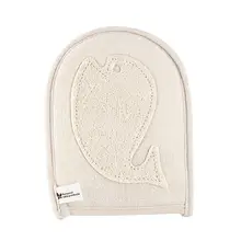 Натуральная Мочалка для ванны перчатки для большого пальца тела скраб перчатки для ванны Душ Сауна скруббер рукавица