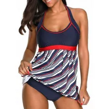 Одежда заплыва костюм для женщин; большие размеры купальники Bralette Танкини Топ с трусики женщин купальный biquinimaillot de bain