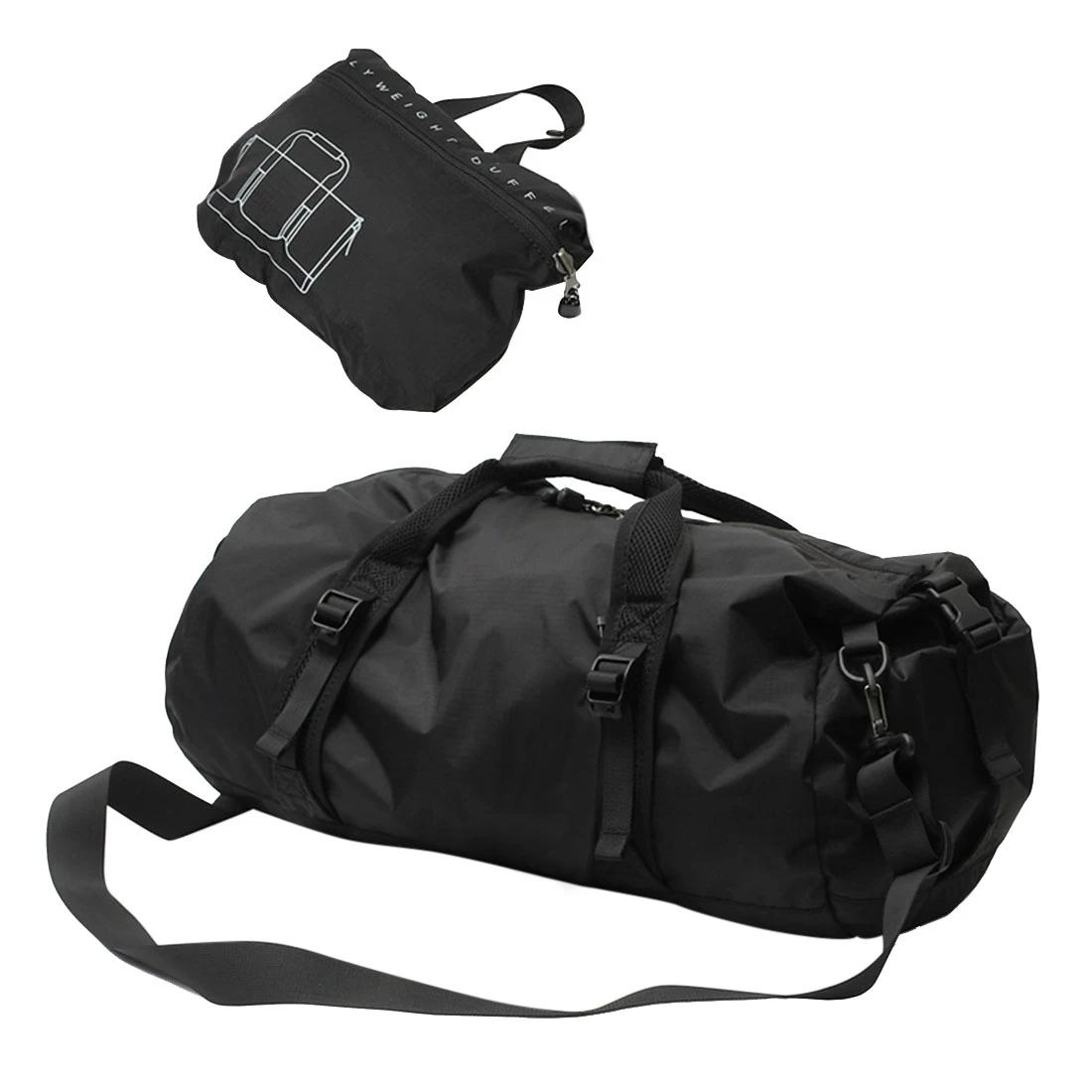 HIPSTEEN 1 PCS Foldable Lightweight Travel Bag Gear Waterproof Travel Duffel Packing Bag With