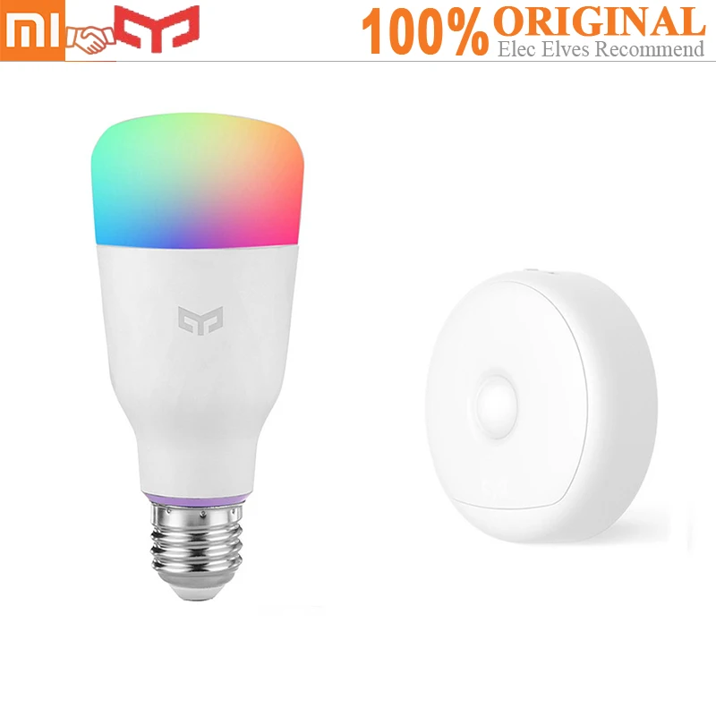 

Xioami Yeelight Combination Light Smart Bulb E27 USB Powered Photosensitive and Infrared Human Sensor Small Night Lamp