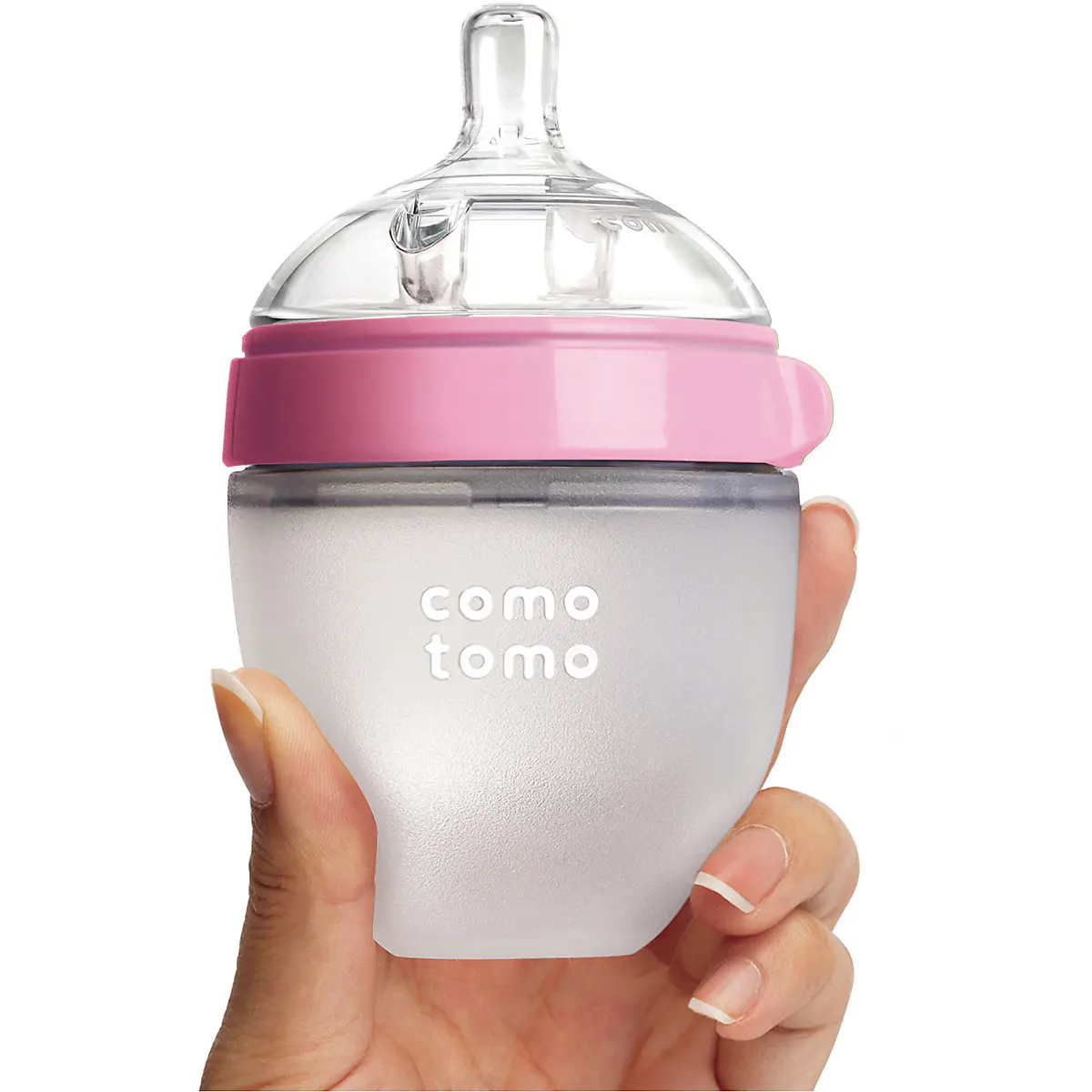 Бутылочка для кормления Comotomo Natural Feel, 150 мл., розовый