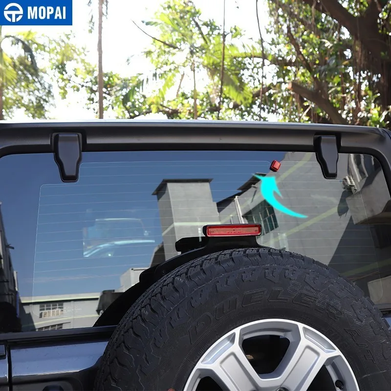 Автомобильные наклейки MOPAI для Jeep Wrangler JL 2018 + автомобильные стеклоочистители