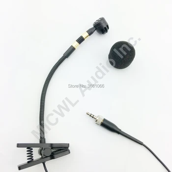 

Pro Saxophone Violin Trumpet Instrument Microphone For Sennheiser G1 G2 G3 G4 Wireless 3.5mm Screw Lock Stereo Transmitter