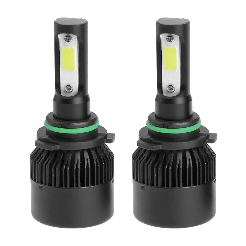 1 пара универсальных автомобильных фар 9 32 В 8000LM H11 H1 H4 9006 COB автомобильные фары