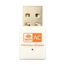 Kebidu 600 Мбит/с беспроводной USB Wifi адаптер Lan USB Ethernet 2,4G& 5G Двухдиапазонная Wi-Fi сетевая карта для ПК ноутбук компьютер