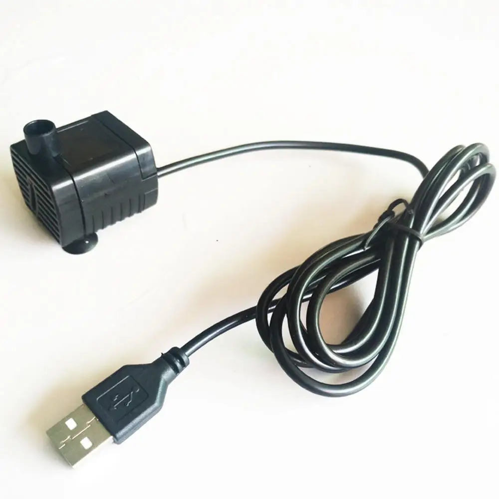 DC 5 в USB бесщеточный ультра тихий мини водяной насос погружной фонтан аквариум
