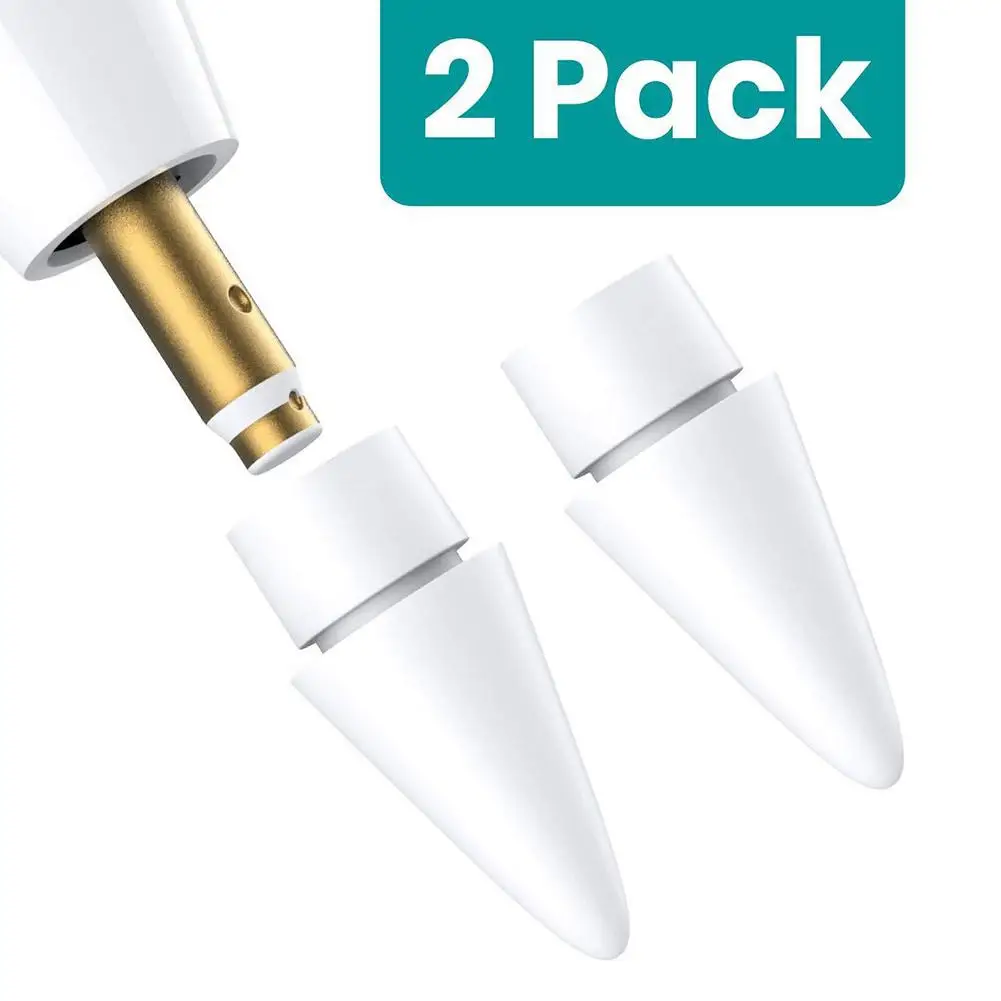 

Replace The Additional Tip Of The IPad Pro Pencil/Pencil 2 With Apple Pencil Compatible 2-Pack Sensitive Ipencil Tip