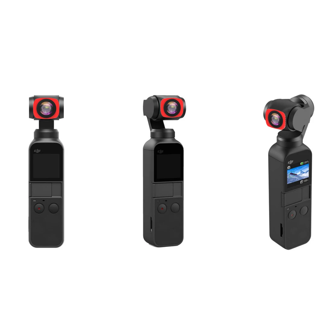 Сверхширокоугольный фильтр для объектива HOBBYINRC DJI OSMO Pocket увеличивающий