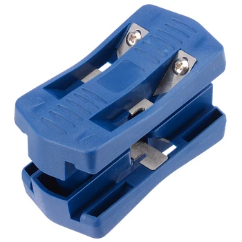 

Double Edge Trimmer Banding Machine Tools Set Wood Head and Tail Trimming Cutter Edge Trimmer with Blades Woodworking Tool
