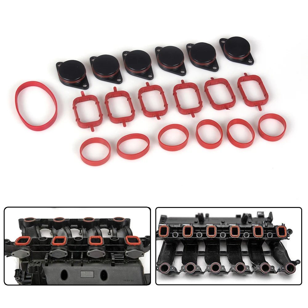 

Diesel Swirl Flap Blanks Intake Manifold Gaskets Repair Replacement Kit 6 x 33mm For BMW M57 Car Accessories