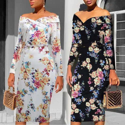 spring 2019 floral dresses