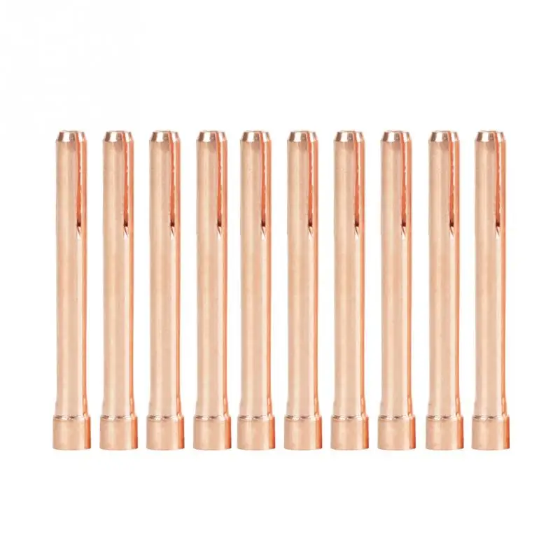 

2.4mm 10Pcs 10N24 Welding Torch Collets for Tig Welding Torch WP-17/18/26 Tool
