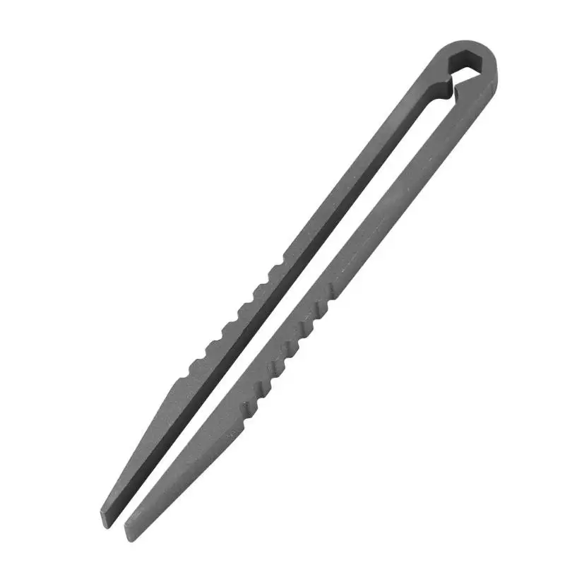 

TC4 Titanium Alloy Industrial Tweezer Clips Multipurpose Tool Mini Portable EDC Clamp Pick up Clamping Gadget Repair Tool