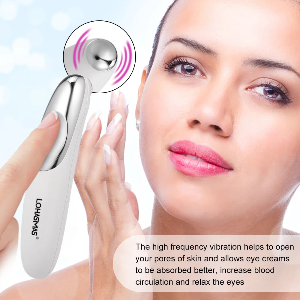 Sonic Vibration Eye Massager Electric Micro current Massage Relieves