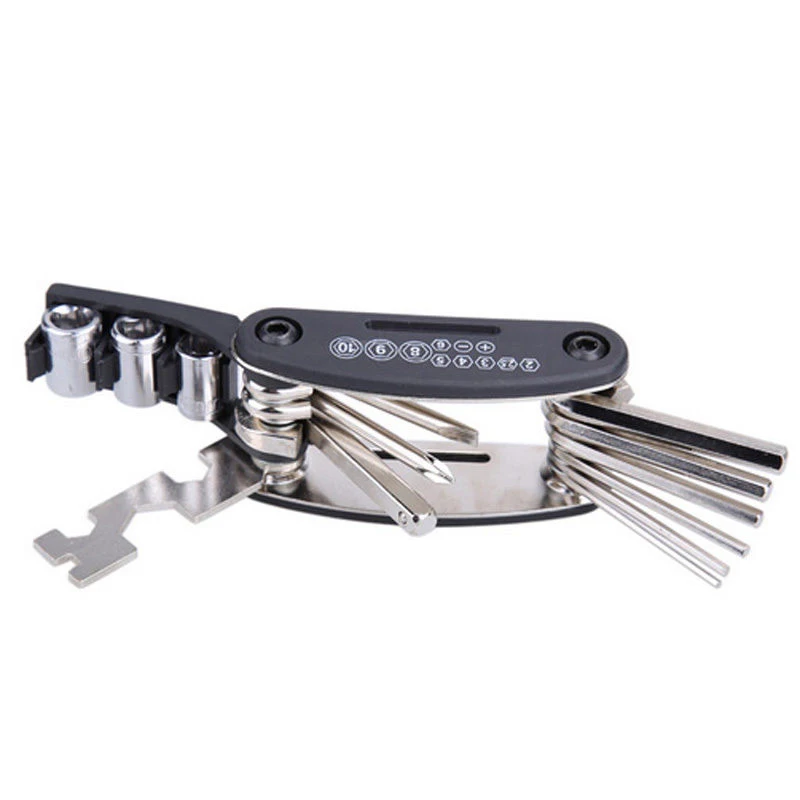 

Portable 15 in 1 Multi-function Cycling Bicycle Cycle Bike Repair Tool Kits