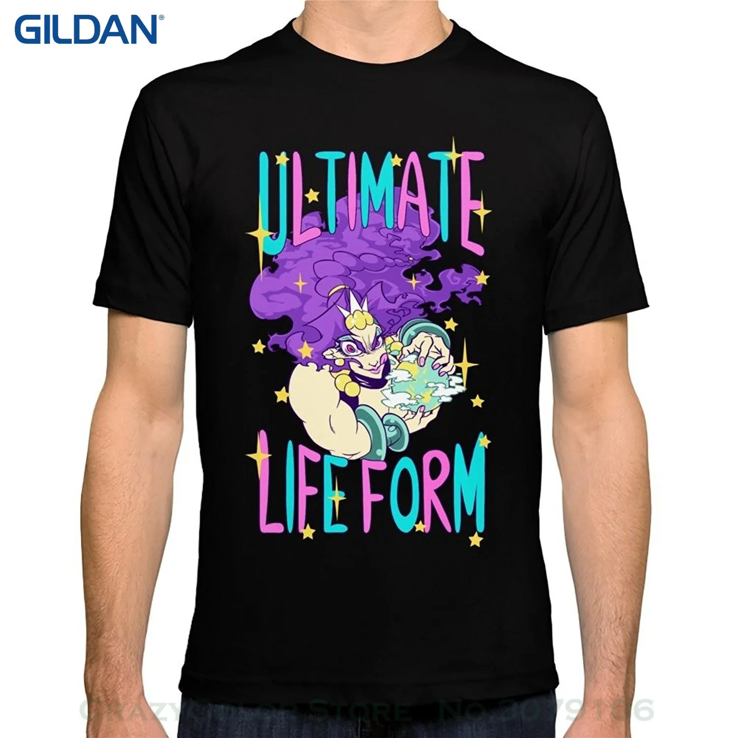 

T-shirt Good Quality T Shirt Tops Men's Jojo's Bizarre Adventure Inspired : Ultimate Life Form Kars Fitted Tee