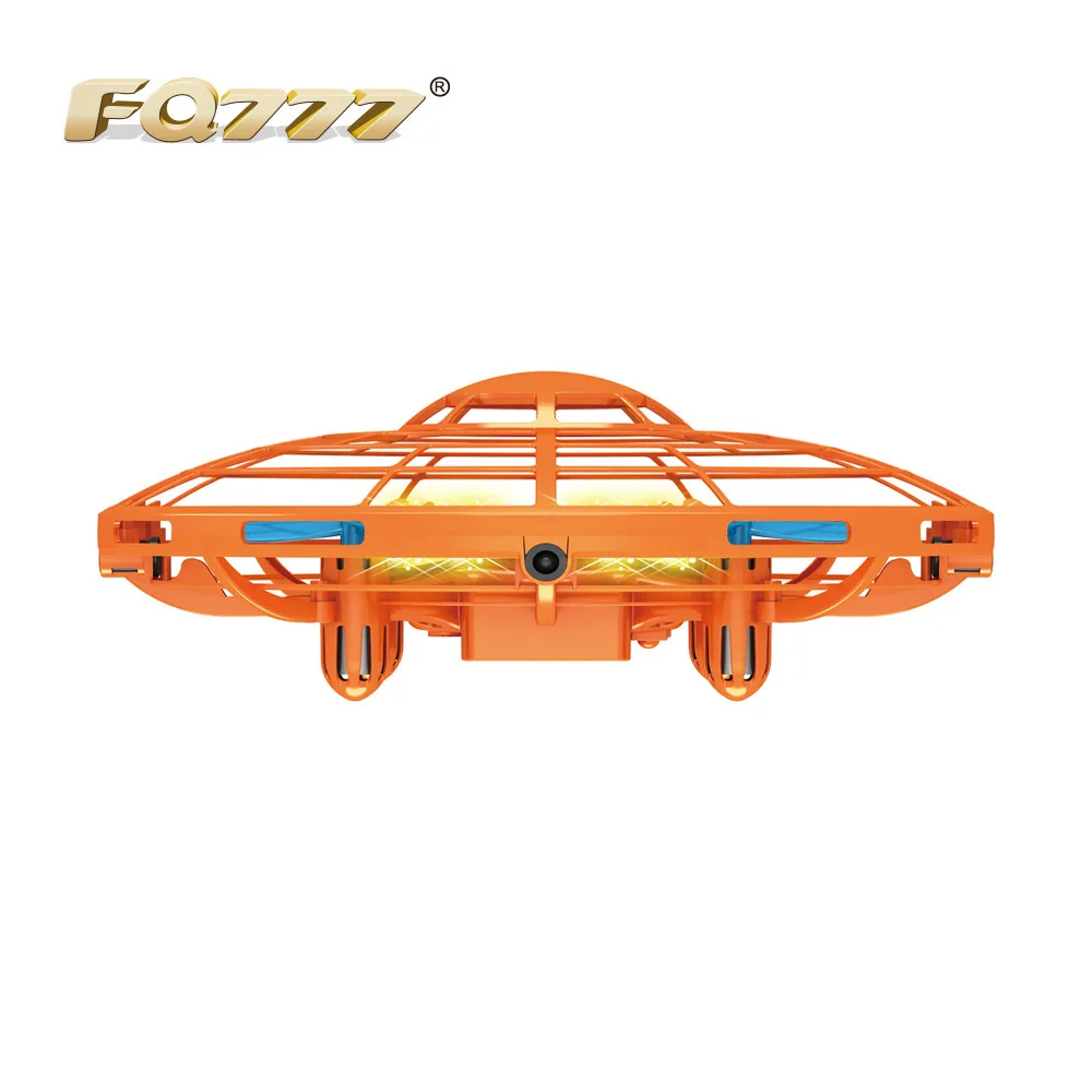 FQ777 FQ14 Induction Suspension UFO Aircraft Five-face Gesture Sensor Smart Flying Saucer with LED Lights Mini Aircraft