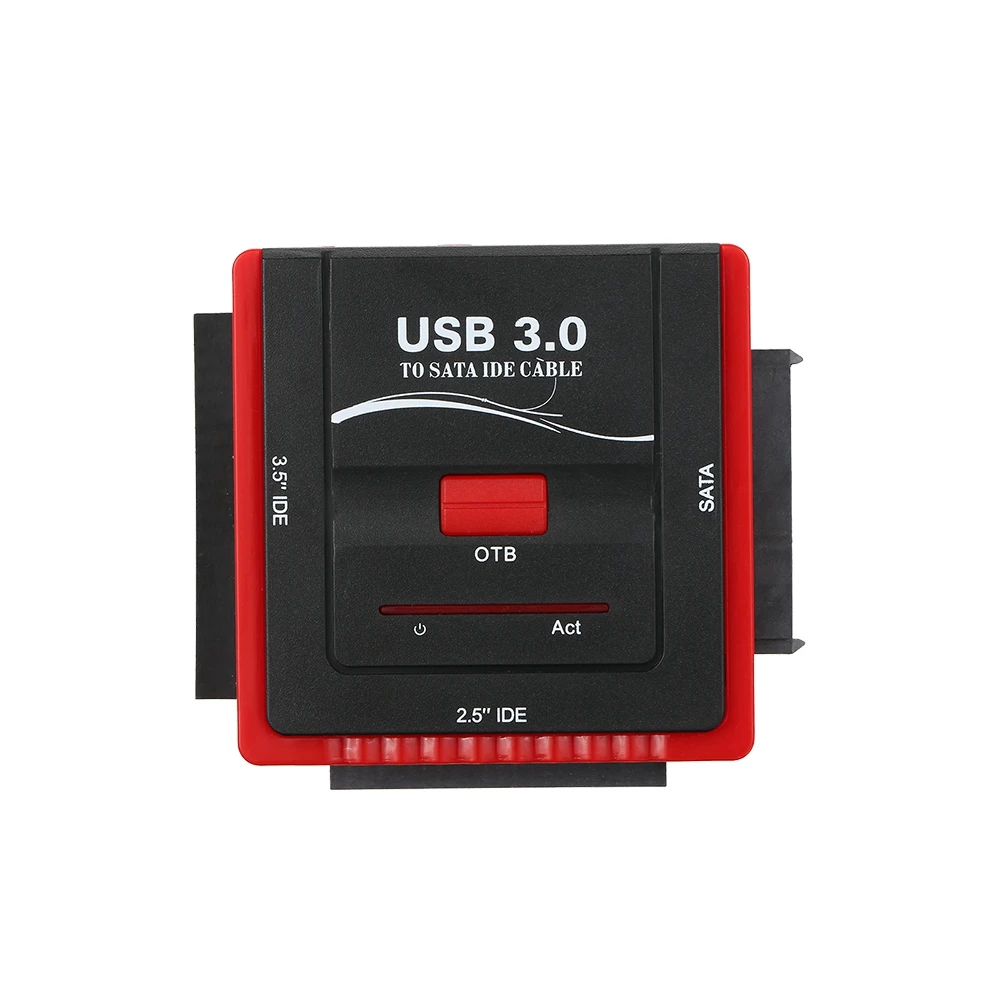 Usb 3,0 на Sata/Ide адаптер для жесткого диска конвертер адаптер для универсального 2,5/3,5 Hdd/Ssd жесткого диска с блоком питания(Eu Pl