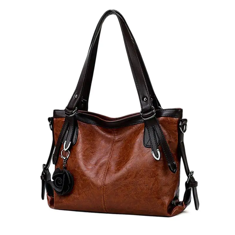 السيدات عارضة وتنوعا الأزياء حقيبة يد المرأة أعلى مقبض حقيبة ، نمط الأفاق هولي