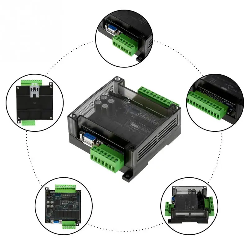 DC 24V FX1N 14MR промышленная плата управления PLC программируемый логический