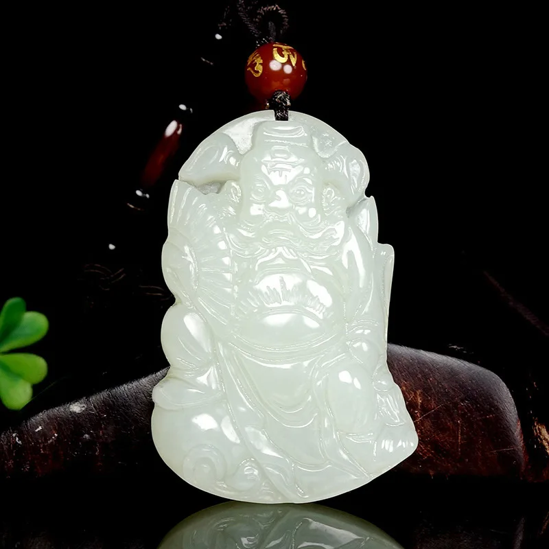 

2019 Real Buda Druzy Shipping Directly Sell Xinjiang Natural Genuine Hetian Carving Exorcism Bell Steamed Pendant Certificate