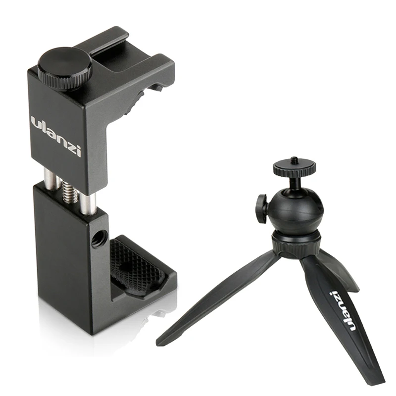 Ulanzi ST 02S metal Phone Tripod Mount Rotate Vertical Horizontal Phone
