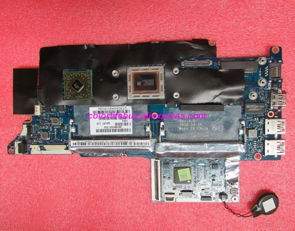 

Genuine 689157-001 689157-501 689157-601 QAU51 LA-8731P A6-4455M Laptop Motherboard for HP ENVY SLEEKBOOK 6 6-1000 NoteBook PC