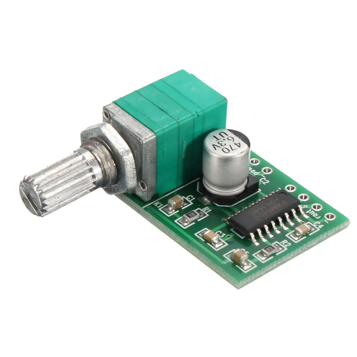 CLAITE PAM8403 5V 2 канала USB Мощность аудио усилитель модуль 3Wx2 объем Управление