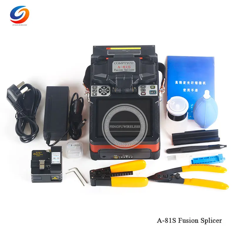 

2019 hottest A-81S SM&MM Fully Automatic Fusion Splicer Machine Fiber Optic Fusion Splicer