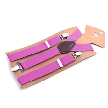 Бренд моды мужчин и женщин 3 клип ремень 2,5 см для взрослых на ремешке y-типа высокого качества ремень на подтяжках регулируемый