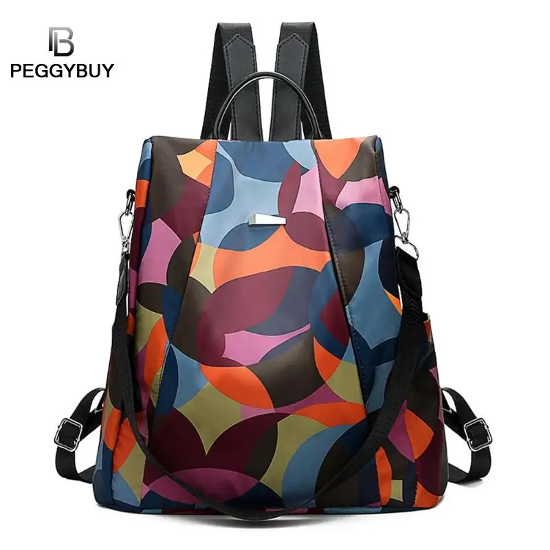 

Fashion Oxford Backpacks Women Anti Theft Backpack Casual Girls Bagpack Schoolbag For Teenagers Travel Daypack Sac A Dos mochila