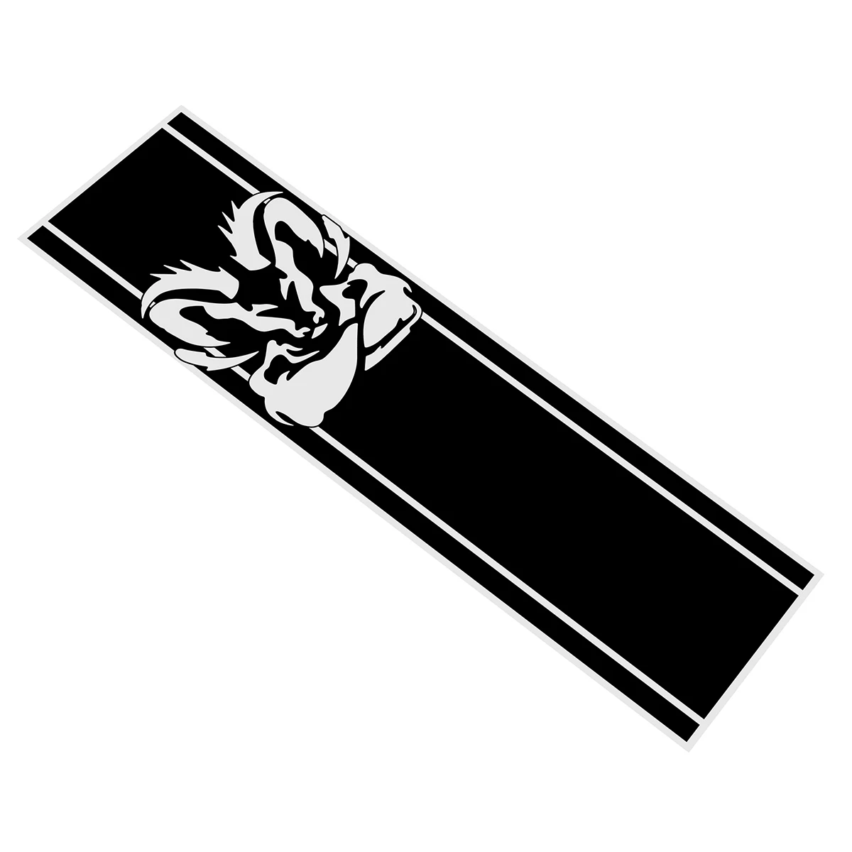  97*25cm Car Body Vinyl Decal Sticker Strips Emblem Bandage For (2Pcs) Dodge Ram 1500 5.7 L