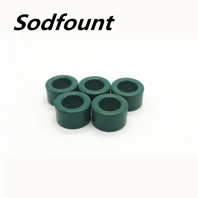 

10/pcs Mn-Zn high conductivity green ferrite spray magnetic ring 22*10*13mm anti-interference core shielded inductor