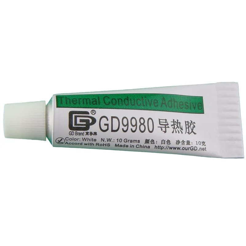 

High Guide Gd9980 Heat Conduction Rubber Dissipate Heat Silica Gel Fast Solidification Net Weight 10g Can White