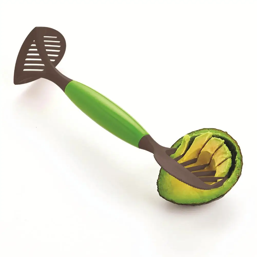 

3-in-1 Avocado Fruit Splitter Masher Tools Multi-functional Fruit Seeder Core Splitter Cutting Supplies Kitchen Accessories