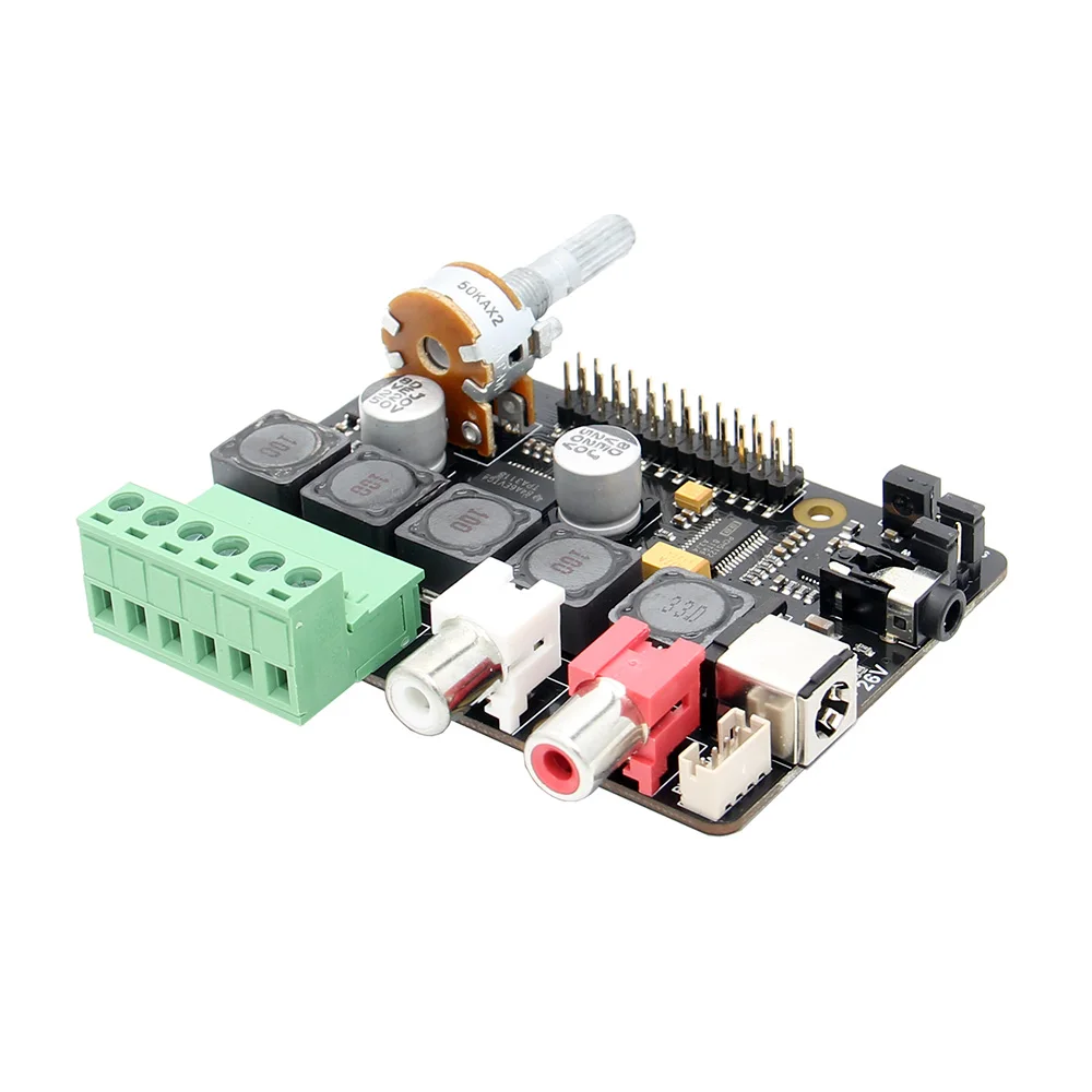  LEORY X400 V3.0 DAC + Modulo AMP Full-HD Amplificatore in Classe D I2S PCM5122 Audio Scheda di Espa