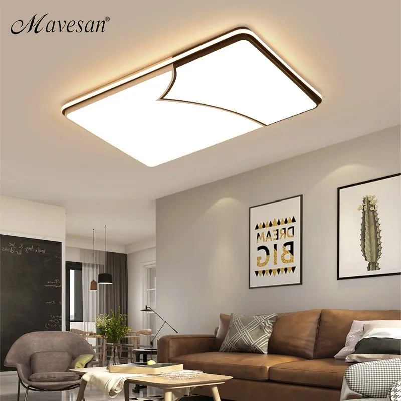 

New Acrylic ceiling Chandelier lights Modern Led For Living Room Bedroom Home Dec lampara de techo 15-30square meters