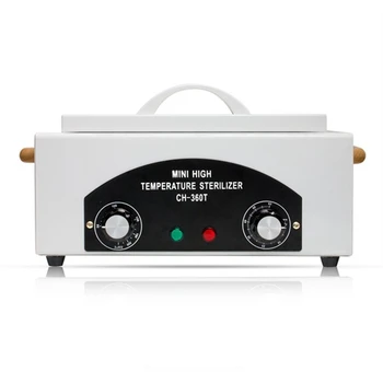 

Nail Art Equipment High Temperature Sterilizer Box With Hot Air - Disinfection Cabinet For Nail Art Tool Eu Plug