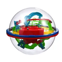 3D магический лабиринт шар 100 уровней большой 3D Интеллектуальный НЛО лабиринт мяч раннего возраста развивающие игрушки прокатный шар головоломка игра игрушки