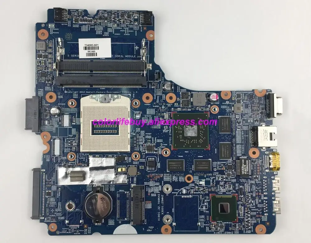 

Genuine 734083-601 734083-501 734083-001 12241-1 48.4YW05.011 Laptop Motherboard Mainboard for HP ProBook 440 450 G1 NoteBook PC