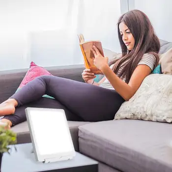 

2PCS SAD Therapy Lamp 3 Modes Seasonal Affective Disorder Phototherapy 6500K Simulating Natural Daylight 5V SAD Therapy Light