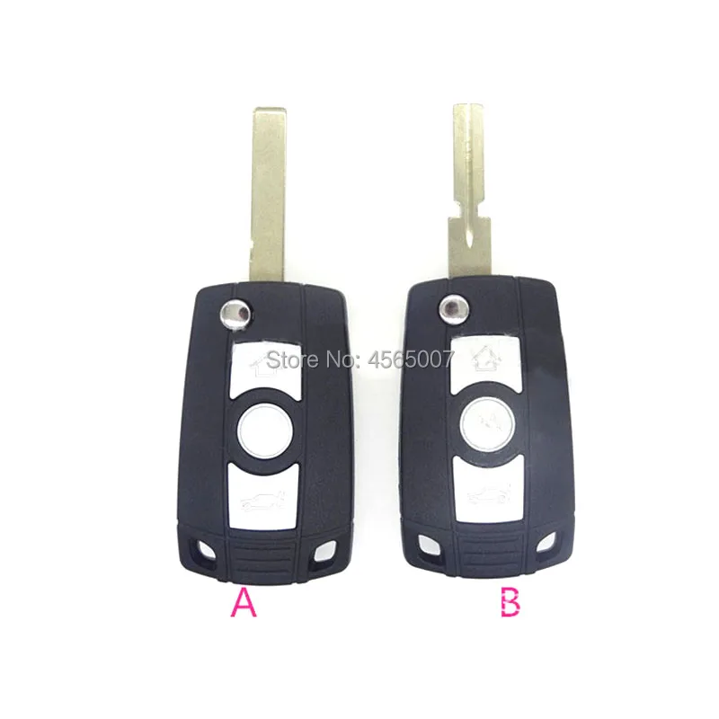 

Replacement Flip Folding Flip Key Case Refit key shell For BMW 3 5 7 SERIES Z3 Z4 E38 E39 E46 Remote Case Fob uncut Blade