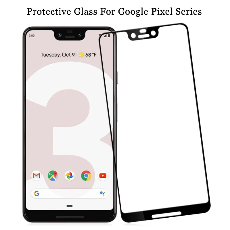 Защитное стекло для Google pixel 2 3 xl, закаленное стекло, Защита экрана для Google pixel2 pixel3 xl 2xl 3xl, защитная пленка