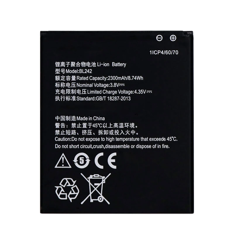 2 шт. BL 242 BL242 батарея для lenovo K3 K30 W T A6000 A3860 A3580 A3900 A6010 плюс мА/ч. аккумулятор