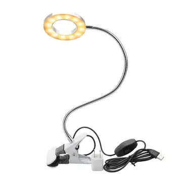 

Nal Art Makeup Eyebrow Lip Tattoo Reading Salon Desktop Led Lights With Clip