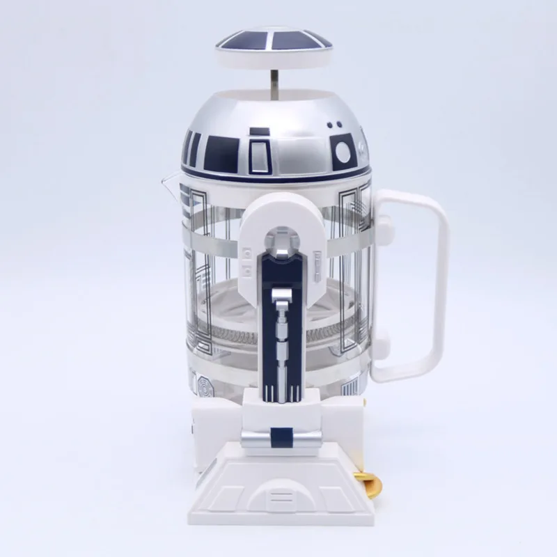 WSHYUFEI 960 мл Домашний Мини Звездные войны R2 d2 ручная Кофеварка французский