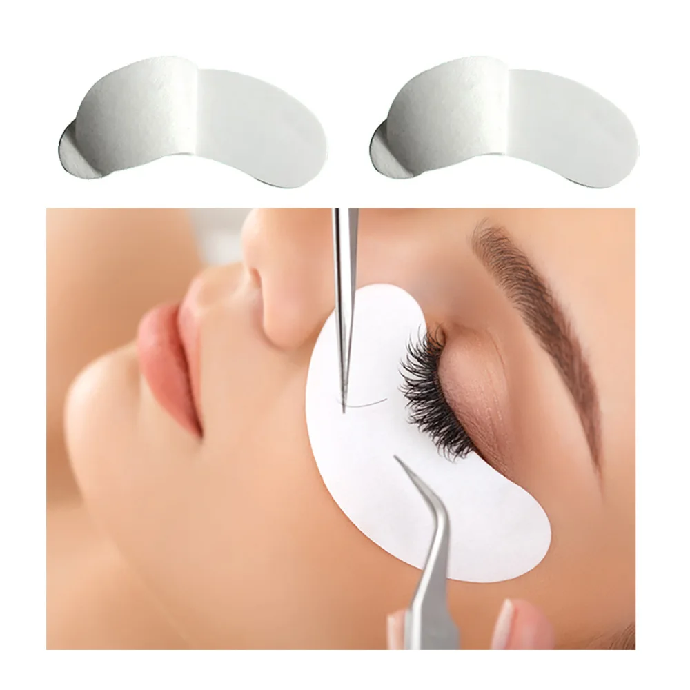 

10/20 Pairs Eyelash Extension Paper Eye Gel Patches Sticker Wraps Lash Patch Makeup Tool For Grafting Eyelashes Under Eye Pads